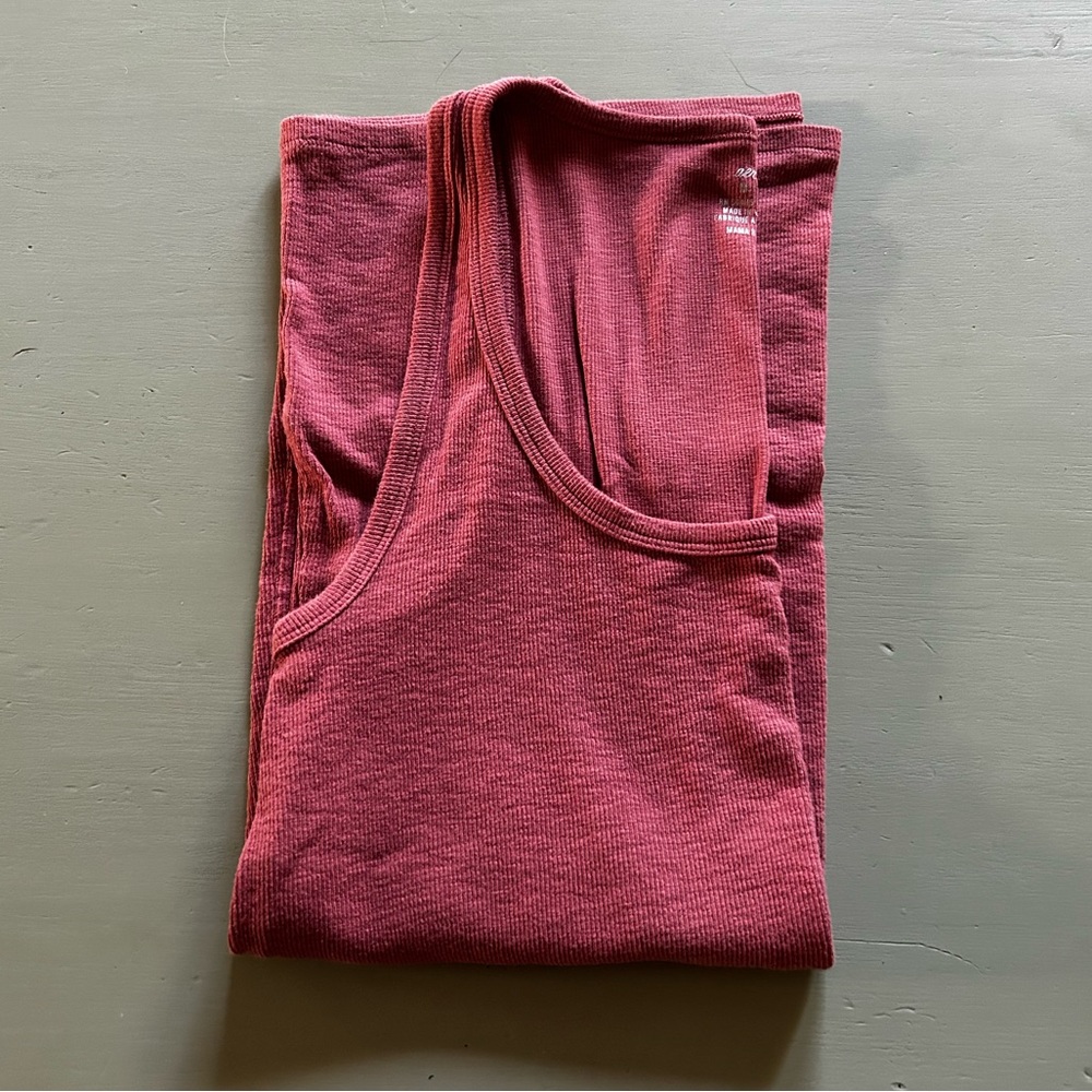 Aerie Tops Mama by Aerie Maternity Ribbed Tank Top